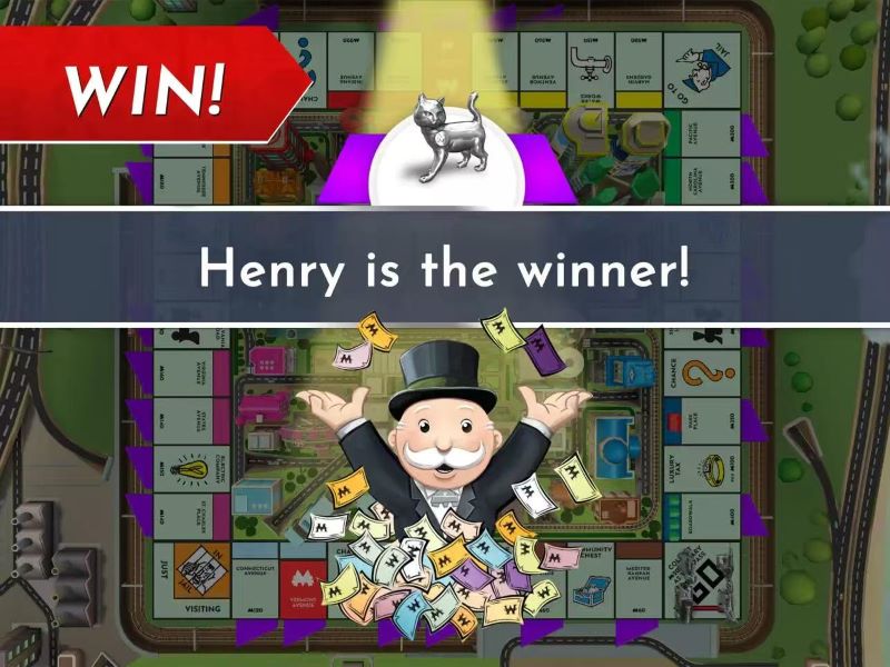 【英文版】【蓝色付费版】地产大亨-大富翁-MONOPOLY 【仅游戏本体无内购】【策略桌游】