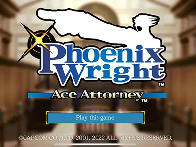 逆转裁判123成步堂精选集【推理冒险】